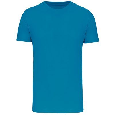 Camiseta Colores lisos 100% algodón Tropical Blue 4/6 ans