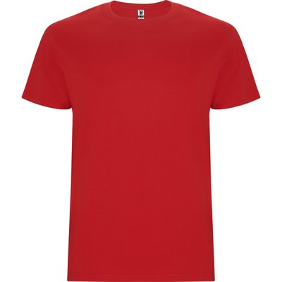 Camiseta Colores Manga Corta Rojo 2XL