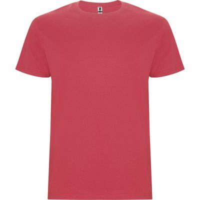 Camiseta Colores Manga Corta ROJO CRISANTEMO 2XL