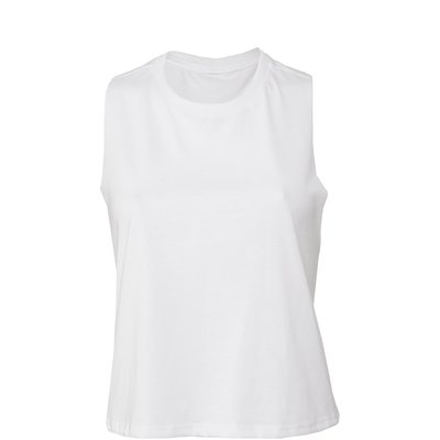 Camiseta Corte corto y holgado mujer Blanco M