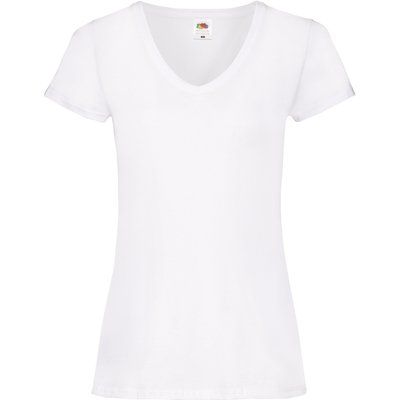 Camiseta de corte femenino Blanco M