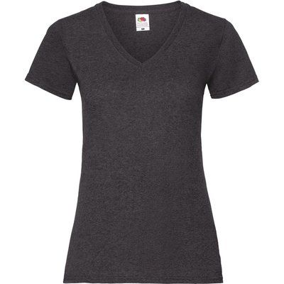 Camiseta de corte femenino Dark Heather Grey XS