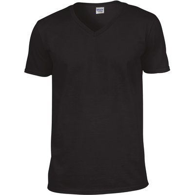 Camiseta cuello de pico Black 3XL