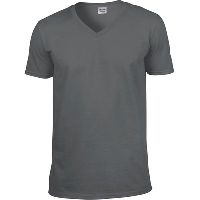 Camiseta cuello de pico Gris S