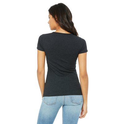 Camiseta cuello redondo mujer