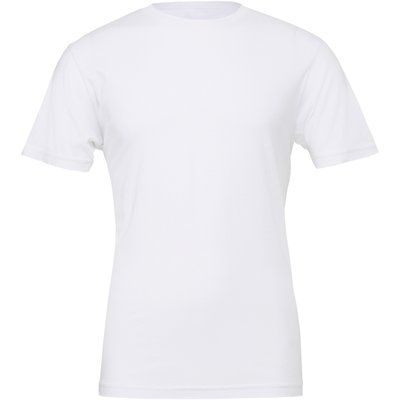 Camiseta cuello redondo unisex White XL