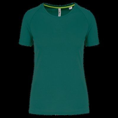 Camiseta deporte corte recto Gingko Green S