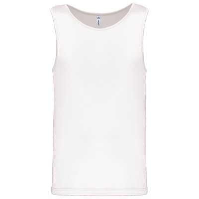 Camiseta de deporte hombre Blanco L