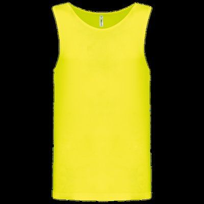 Camiseta de deporte hombre Fluorescent Yellow XL