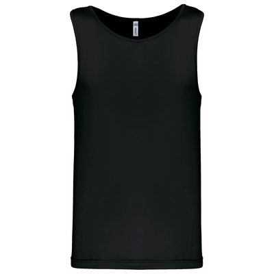 Camiseta de deporte hombre Negro XL