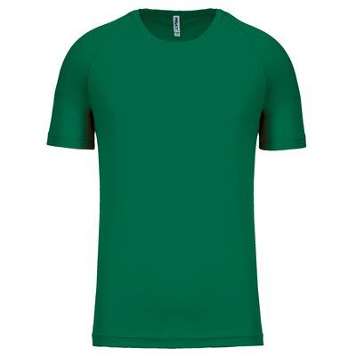 Camiseta de deporte hombre poliéster Kelly Green XS