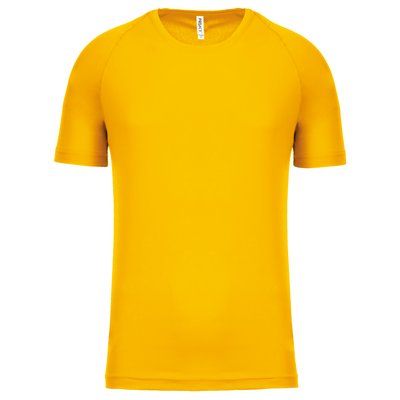 Camiseta de deporte hombre poliéster True Yellow XXL