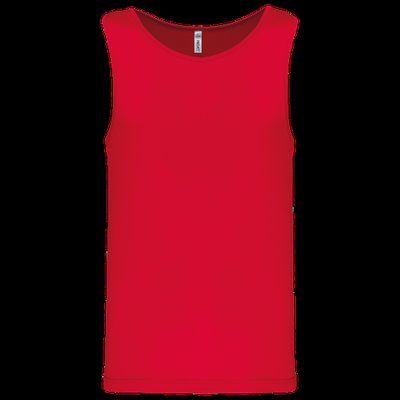 Camiseta de deporte hombre Red L