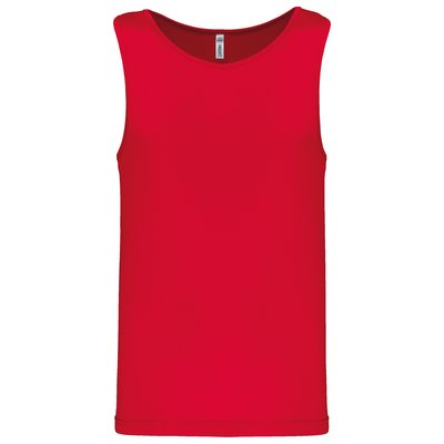 Camiseta de deporte hombre Rojo XXL