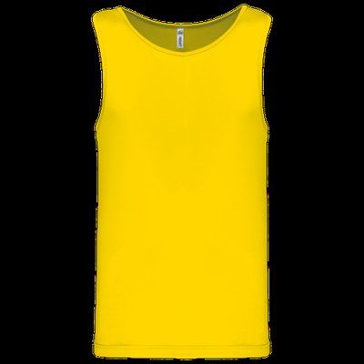 Camiseta de deporte hombre True Yellow L