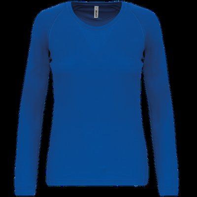 Camiseta de deporte manga larga poliéster Sporty Royal Blue XS