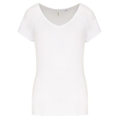 Camiseta deporte mujer ecológica White L