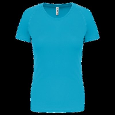 Camiseta de deporte mujer poliéster Azul XXL