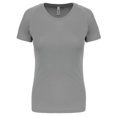 Camiseta de deporte mujer poliéster Fine Grey XS