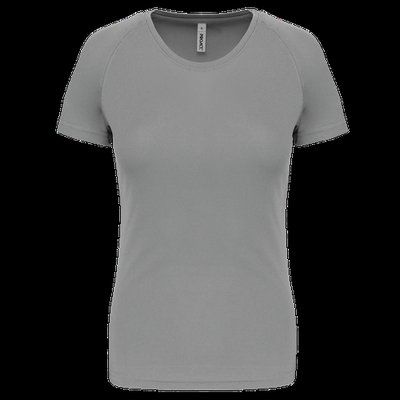 Camiseta de deporte mujer poliéster Fine Grey XXL