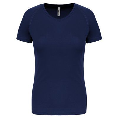 Camiseta de deporte mujer poliéster Sporty Navy L