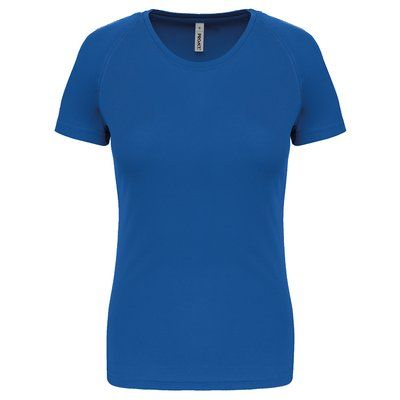 Camiseta de deporte mujer poliéster Sporty Royal Blue L