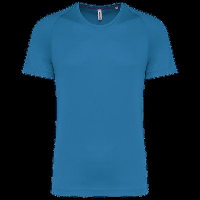 Camiseta deporte reciclada para hombre Aqua Blue M