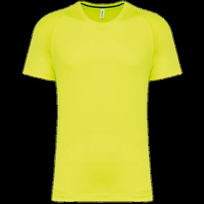 Camiseta deporte reciclada para hombre Fluorescent Yellow XS