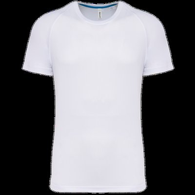 Camiseta deporte reciclada para hombre White S