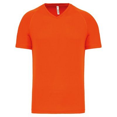 Camiseta de deporte secado rápido Fluorescent Orange S