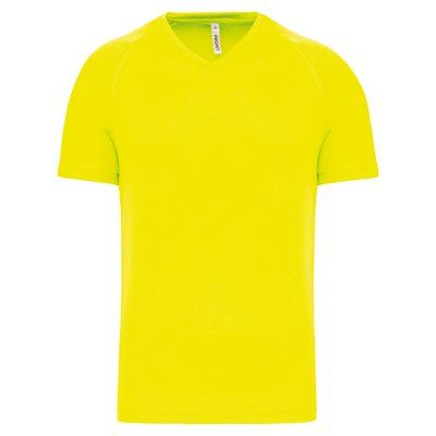 Camiseta de deporte secado rápido Fluorescent Yellow XS