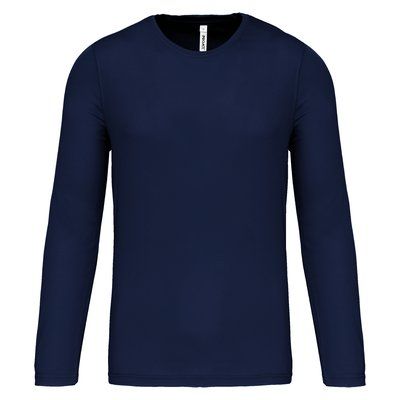 Camiseta de deporte secado rápido manga larga Sporty Navy XXL