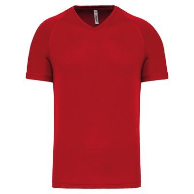 Camiseta de deporte secado rápido Red 3XL