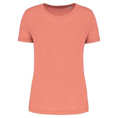 Camiseta deporte Tejido de jersey antibolitas. Coral M