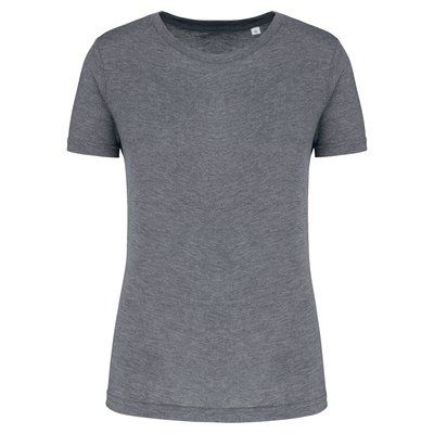 Camiseta deporte Tejido de jersey antibolitas. Grey Heather L