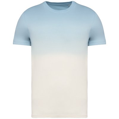 Camiseta Dip Dye unisex Azul S