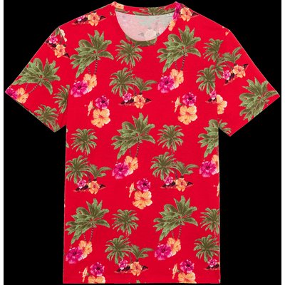 Camiseta diseño tropical hombre Diseño XS