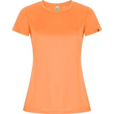 Camiseta ECO Manga Corta Mujer Control Dry NARANJA FLUOR 2XL