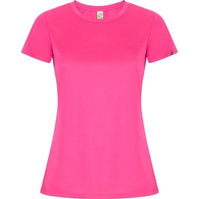 Camiseta ECO Manga Corta Mujer Control Dry ROSA FLUOR M