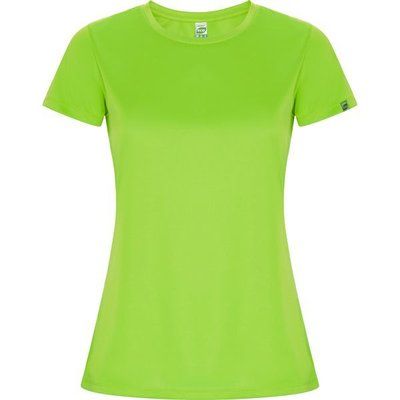 Camiseta ECO Manga Corta Mujer Control Dry Verde Fluor 2XL