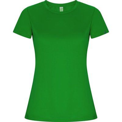 Camiseta ECO Manga Corta Mujer Control Dry VERDE HELECHO 2XL