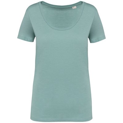 Camiseta ecorresponsable mujer Verde S