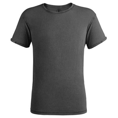 Camiseta Efecto Desgastado Negro 2XL