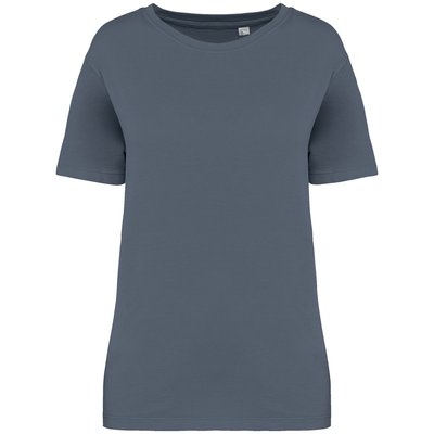 Camiseta efecto lavado de mujer Gris M