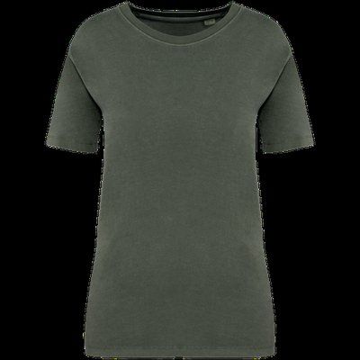 Camiseta efecto lavado de mujer Washed Organic Khaki M