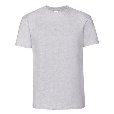 Camiseta Efecto piel de melocotón Heather Grey S