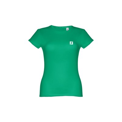 Camiseta Entallada Algodón Mujer