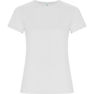 Camiseta entallada de manga corta Blanco 2XL