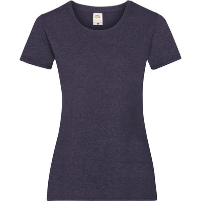 Camiseta entallada mujer 100% algodón Azul M