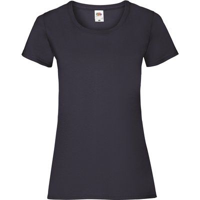 Camiseta entallada mujer 100% algodón Deep Navy XS